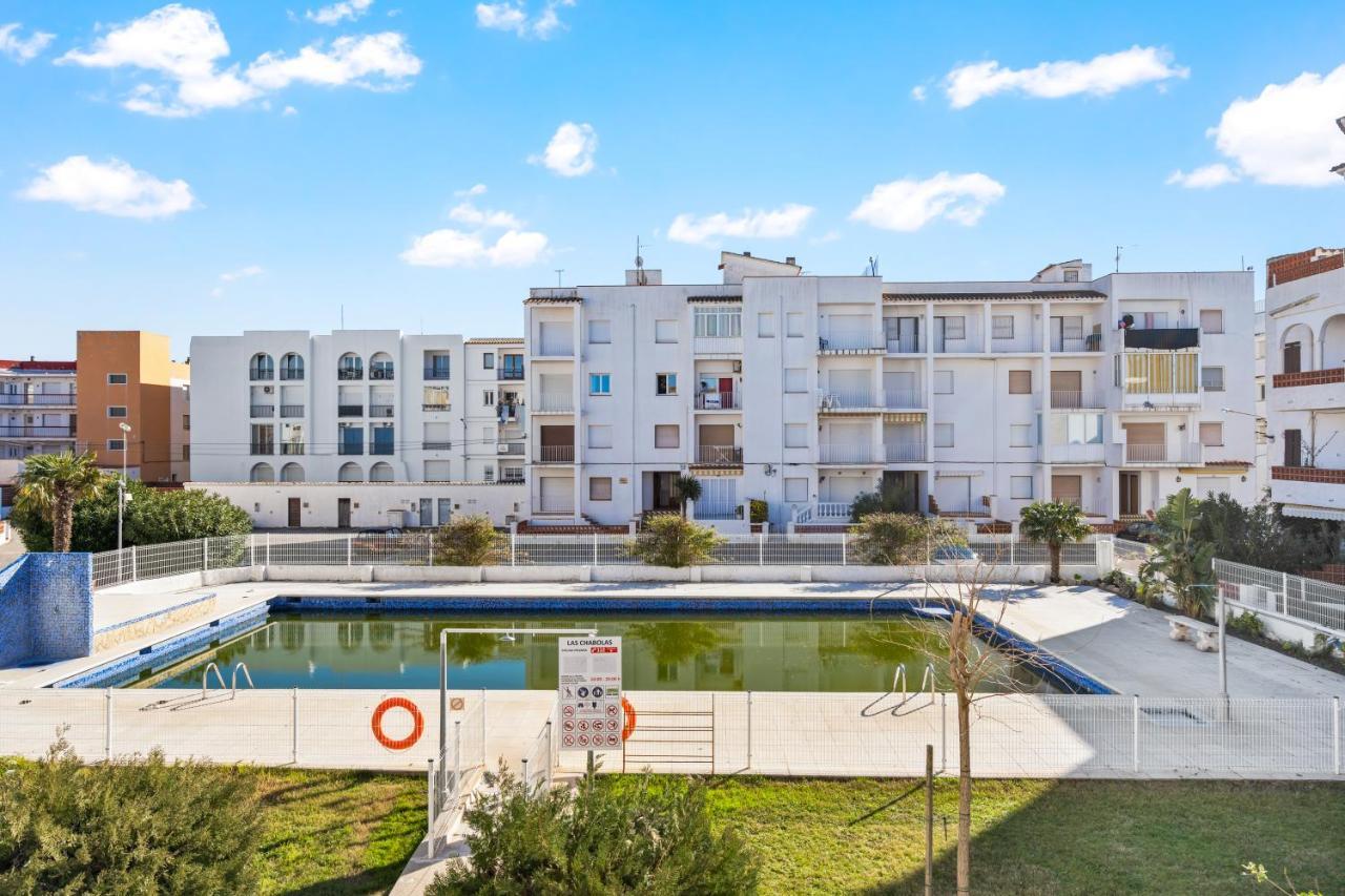 Apartamento Welcs -013- Con Terraza Y Piscina Διαμέρισμα Empuriabrava Εξωτερικό φωτογραφία