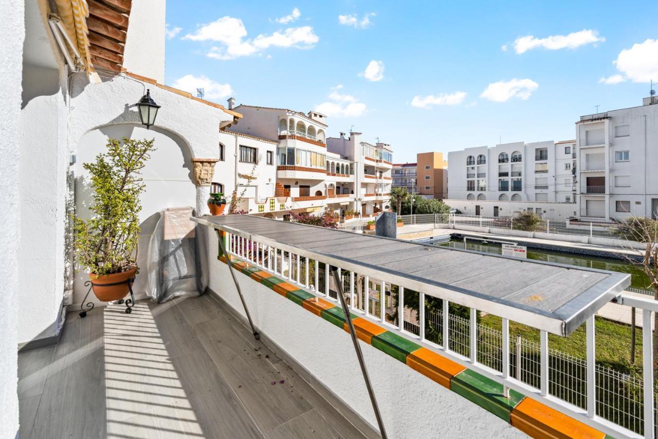 Apartamento Welcs -013- Con Terraza Y Piscina Διαμέρισμα Empuriabrava Εξωτερικό φωτογραφία